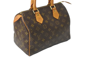 LOUIS VUITTON ルイヴィトン ハンドバッグ スピーディ25 モノグラムキャンバス M41528 ゴールド金具 美品 中古 58836
