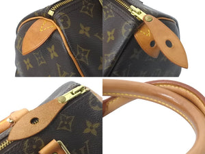 LOUIS VUITTON ルイヴィトン ハンドバッグ スピーディ25 モノグラムキャンバス M41528 ゴールド金具 美品 中古 58836