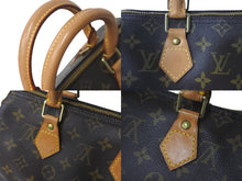 Load image into Gallery viewer, LOUIS VUITTON ルイヴィトン ハンドバッグ スピーディ25 モノグラムキャンバス M41528 ゴールド金具 美品 中古 58836