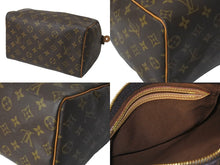 Load image into Gallery viewer, LOUIS VUITTON ルイヴィトン ハンドバッグ スピーディ25 モノグラムキャンバス M41528 ゴールド金具 美品 中古 58836