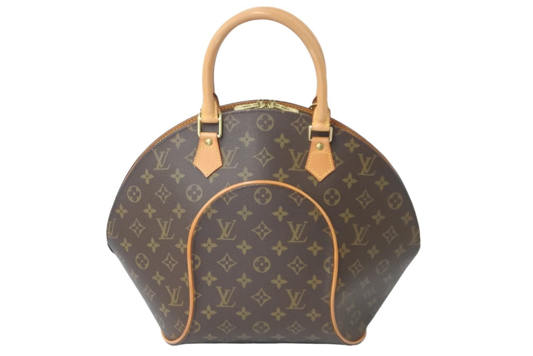 LOUIS VUITTON ルイヴィトン ハンドバッグ エリプスMM M51126 モノグラム ゴールド金具 美品 中古 58839