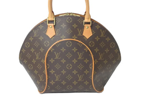 LOUIS VUITTON ルイヴィトン ハンドバッグ エリプスMM M51126 モノグラム ゴールド金具 美品 中古 58839