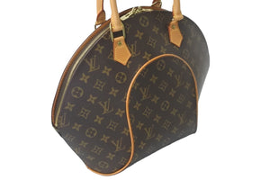 LOUIS VUITTON ルイヴィトン ハンドバッグ エリプスMM M51126 モノグラム ゴールド金具 美品 中古 58839