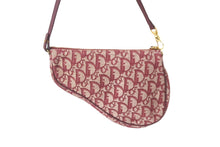 Load image into Gallery viewer, Christian Dior クリスチャンディオール ショルダーバッグ サドルバッグ トロッター柄 MC0012 コットンキャンバス 美品 中古 58844
