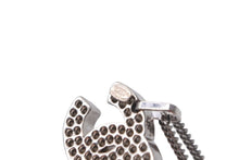 画像をギャラリービューアに読み込む, CHANEL シャネル ネックレス アクセサリ ココマーク パンチング 刻印不鮮明 シルバー 美品 中古 58855