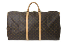 Load image into Gallery viewer, LOUIS VUITTON ルイヴィトン キーポルバンドリエール60 モノグラムキャンバス ボストンバッグ M41412 ゴールド金具 美品 中古 58856