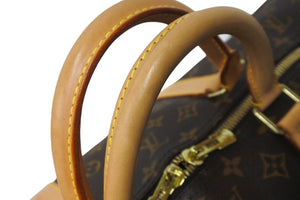 LOUIS VUITTON ルイヴィトン キーポルバンドリエール60 モノグラムキャンバス ボストンバッグ M41412 ゴールド金具 美品 中古 58856
