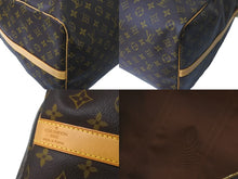 Load image into Gallery viewer, LOUIS VUITTON ルイヴィトン キーポルバンドリエール60 モノグラムキャンバス ボストンバッグ M41412 ゴールド金具 美品 中古 58856