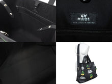 Load image into Gallery viewer, 極美品 LOUIS VUITTON × NIGO ルイヴィトン×ニゴー トートバッグ トロリートート M59373 カーフ ブラック シルバー金具 中古 58857