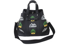 Load image into Gallery viewer, 極美品 LOUIS VUITTON × NIGO ルイヴィトン×ニゴー トートバッグ トロリートート M59373 カーフ ブラック シルバー金具 中古 58857