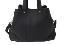 Load image into Gallery viewer, 極美品 LOUIS VUITTON × NIGO ルイヴィトン×ニゴー トートバッグ トロリートート M59373 カーフ ブラック シルバー金具 中古 58857