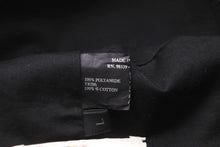 Load image into Gallery viewer, PRADA プラダ ハット 帽子 バケットハット ロゴ ブラック ポリエステル サイズL シルバー金具 美品 中古 58868