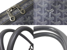 Load image into Gallery viewer, GOYARD ゴヤール アンバサードPM ブリーフケース VAE020141 2WAY グレー シルバー金具 良品 中古 58874