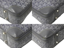 Load image into Gallery viewer, GOYARD ゴヤール アンバサードPM ブリーフケース VAE020141 2WAY グレー シルバー金具 良品 中古 58874