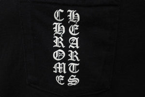 CHROME HEARTS クロムハーツ 半袖 Ｔシャツ 東京限定 スクロールラベル ブラック サイズM 美品 中古 58877