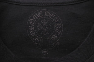 CHROME HEARTS クロムハーツ 半袖 Ｔシャツ 東京限定 スクロールラベル ブラック サイズM 美品 中古 58877