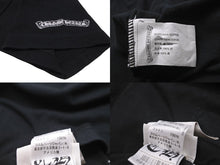 Load image into Gallery viewer, CHROME HEARTS クロムハーツ 半袖 Ｔシャツ 東京限定 スクロールラベル ブラック サイズM 美品 中古 58877