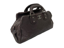 Load image into Gallery viewer, CHANEL シャネル ハンドバッグ ワイルドステッチ ココマーク 10番台 2006年 キャビアスキン ブラウン シルバー金具 美品 中古 58878