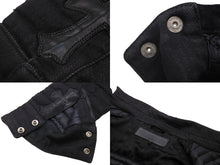 Load image into Gallery viewer, CHROME HEARTS クロムハーツ ジャケット ライトダウンジャケット クロスボタン CHクロスパッチ ブラック サイズM 中古 58879