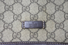 画像をギャラリービューアに読み込む, GUCCI グッチ リュック デイパック GGスプリーム キャンバス 246103 PVCレザー ベージュ ブラウン ゴールド金具 美品 中古 58880 
