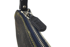 Christian Dior クリスチャンディオール ショルダーバッグ サドルバッグ デニム レザー インディゴ シルバー金具 良品 中古 58883