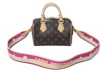 Load image into Gallery viewer, 新品同様 LOUIS VUITTON ルイヴィトン ハンドバッグ M46234 スピーディバンドリエール 20 ブラウン モノグラム 中古 58887