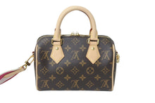 Load image into Gallery viewer, 新品同様 LOUIS VUITTON ルイヴィトン ハンドバッグ M46234 スピーディバンドリエール 20 ブラウン モノグラム 中古 58887