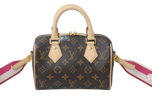 Load image into Gallery viewer, 新品同様 LOUIS VUITTON ルイヴィトン ハンドバッグ M46234 スピーディバンドリエール 20 ブラウン モノグラム 中古 58887