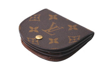 Load image into Gallery viewer, LOUIS VUITTON ルイヴィトン コインケース ポルトモネグゼ M61970 モノグラム ブラウン ゴールド金具 美品 中古 58896