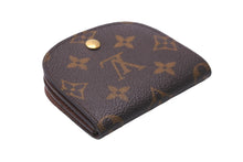 Load image into Gallery viewer, LOUIS VUITTON ルイヴィトン コインケース ポルトモネグゼ M61970 モノグラム ブラウン ゴールド金具 美品 中古 58896