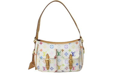 LOUIS VUITTON ルイヴィトン ショルダーバッグ ロッジPM M40053 モノグラムマルチカラー ゴールド金具 美品 中古 58903