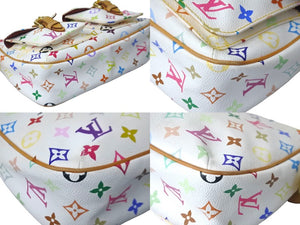 LOUIS VUITTON ルイヴィトン ショルダーバッグ ロッジPM M40053 モノグラムマルチカラー ゴールド金具 美品 中古 58903