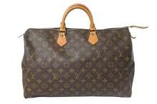 Load image into Gallery viewer, LOUIS VUITTON ルイヴィトン ハンドバッグ M41522 スピーディ40 旧型 ブラウン モノグラムキャンバス ゴールド金具 良品 中古 58904