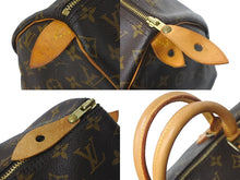 Load image into Gallery viewer, LOUIS VUITTON ルイヴィトン ハンドバッグ M41522 スピーディ40 旧型 ブラウン モノグラムキャンバス ゴールド金具 良品 中古 58904