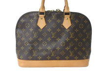 Load image into Gallery viewer, LOUIS VUITTON ルイヴィトン ハンドバッグ アルマPM モノグラム M51130 ブラウン ゴールド金具 美品 中古 58905