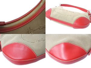 PRADA プラダショルダーバッグ ワンショルダー BR3429 ロゴ ジャガード シルバー金具 美品 中古 58908 