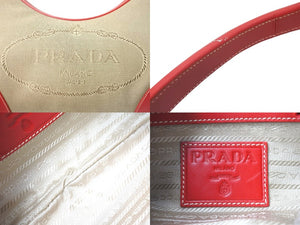 PRADA プラダショルダーバッグ ワンショルダー BR3429 ロゴ ジャガード シルバー金具 美品 中古 58908 