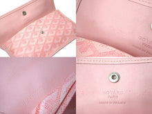 Load image into Gallery viewer, GOYARD ゴヤール トートバッグ サンルイPM ヘリンボーン柄 限定カラー ピンク シルバー金具 ポーチ付 美品 中古 58910