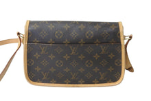 Load image into Gallery viewer, LOUIS VUITTON ルイヴィトン ショルダーバッグ M42250 ソローニュ モノグラム ブラウン ゴールド金具 美品 中古 58912