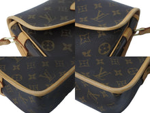 Load image into Gallery viewer, LOUIS VUITTON ルイヴィトン ショルダーバッグ M42250 ソローニュ モノグラム ブラウン ゴールド金具 美品 中古 58912