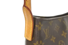 Load image into Gallery viewer, LOUIS VUITTON ルイヴィトン ショルダーバッグ M51145 ルーピングGM ブラウン モノグラム ゴールド金具 美品 中古 58913