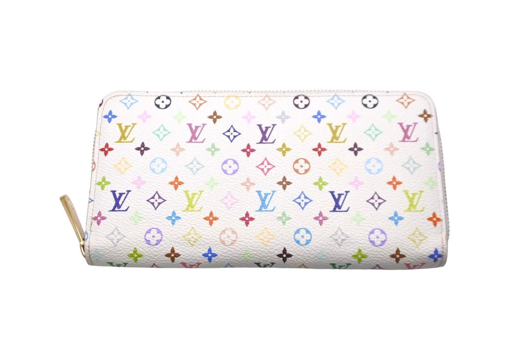 LOUIS VUITTON ルイ ヴィトン 長財布 ジッピー・ウォレット リッチ M60241 モノグラムマルチカラー 美品 中古 58916