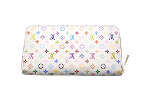 LOUIS VUITTON ルイ ヴィトン 長財布 ジッピー・ウォレット リッチ M60241 モノグラムマルチカラー 美品 中古 58916