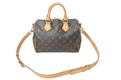 LOUIS VUITTON ルイヴィトン ハンドバッグ M41113 スピーディ・バンドリエール 25 ブラウン モノグラム ゴールド金具 美品 中古 58921