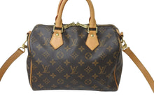 Load image into Gallery viewer, LOUIS VUITTON ルイヴィトン ハンドバッグ M41113 スピーディ・バンドリエール 25 ブラウン モノグラム ゴールド金具 美品 中古 58921
