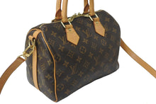 Load image into Gallery viewer, LOUIS VUITTON ルイヴィトン ハンドバッグ M41113 スピーディ・バンドリエール 25 ブラウン モノグラム ゴールド金具 美品 中古 58921