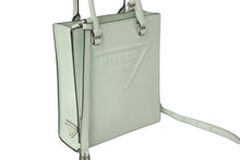 Load image into Gallery viewer, PRADA プラダ 2way ハンド ショルダー バッグ グリーン レザー 1BA333 シルバー金具 美品 中古 58935