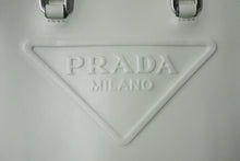 Load image into Gallery viewer, PRADA プラダ 2way ハンド ショルダー バッグ グリーン レザー 1BA333 シルバー金具 美品 中古 58935