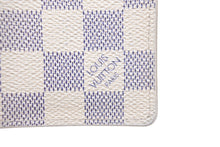 Load image into Gallery viewer, LOUIS VUITTON ルイ ヴィトン オーガナイザー ドゥ ポッシュ ダミエ アズール カードケース ホワイト N61727 美品 中古 58944