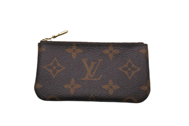LOUIS VUITTON ルイヴィトン コインケース ポシェットクレ M62650 モノグラム ブラウン ゴールド金具 美品 中古 58945